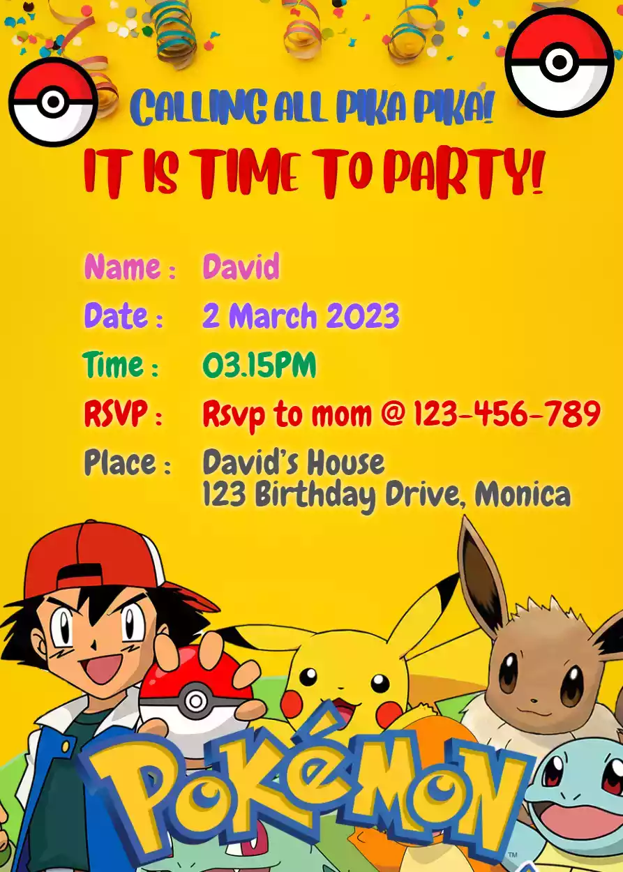 Pokemon Party